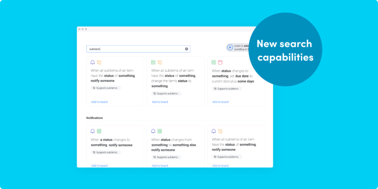 New search capabilities, improved UI, API updates, and more!