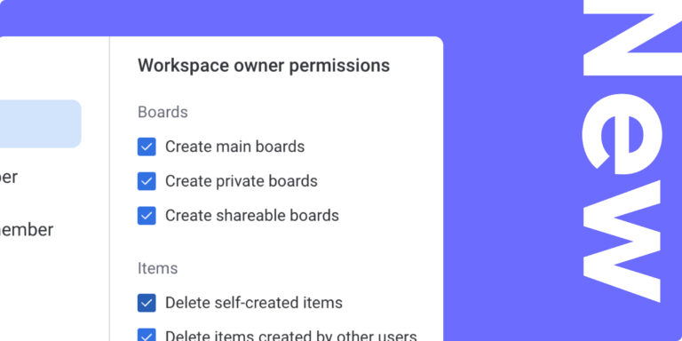 Control permissions and shared columns with new update